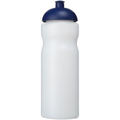 Baseline® Plus 650 ml sportflaska med kupollock - Transparent/Blå