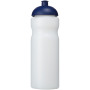 Baseline® Plus 650 ml sportfles met koepeldeksel - Transparant/Blauw