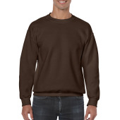 Gildan Sweater Crewneck HeavyBlend unisex 105 dark chocolate M