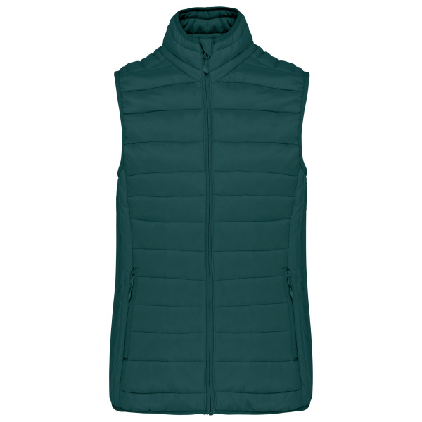 Ladies' lightweight sleeveless down jacket Mineral Green XXL