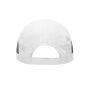 MB6522 5 Panel Sportive Cap - white/light-grey - one size