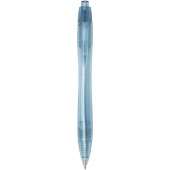 Transparant blauw