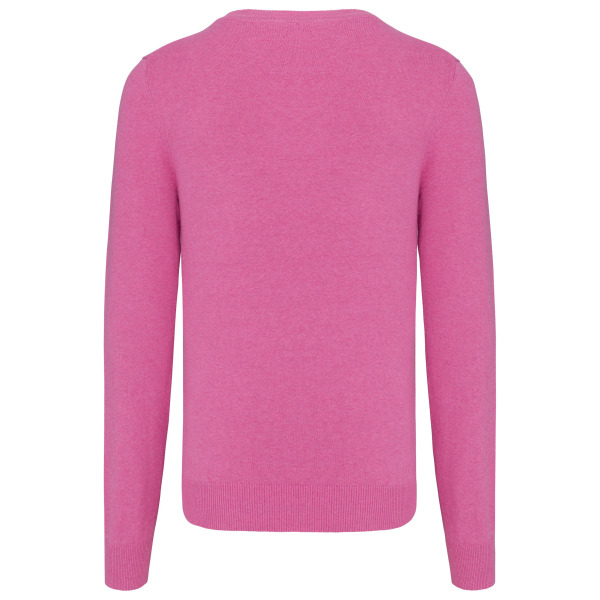Premium pullover V-hals Candy Pink Heather 3XL