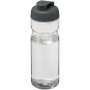 H2O Active® Base Tritan™ 650 ml sportfles met klapdeksel - Transparant/Grijs