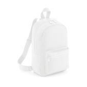 BagBase Mini Essential Fashion Backpack, White, ONE, Bagbase
