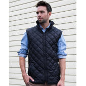 3 in 1 Jacket with quilted Bodywarmer - Black