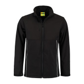 L&S Jacket Softshell for him Black 6XL
