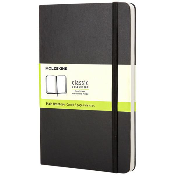 Moleskine Classic PK hardcover notitieboek - effen - Zwart