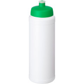 Baseline® Plus 750 ml flaska med sportlock - Vit/Grön