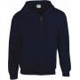 Heavy Blend™Adult Full Zip Hooded Sweatshirt Navy 4XL