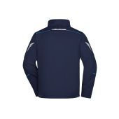 Workwear Softshell Jacket - COLOR - - navy/turquoise - XS