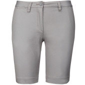 Dames chino bermudashorts Fine Grey 44 FR