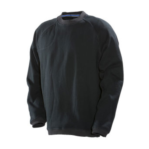 Jobman 5122 Roundneck sweatshirt zwart xs