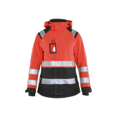 High Vis Rood/Zwart