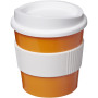 Americano® Primo 250 ml tumbler with grip - Orange/White