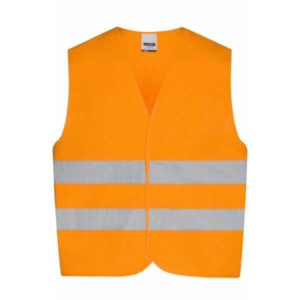 Safety Vest Kids - fluorescent-orange - one size