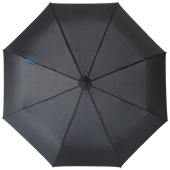 Traveler 21,5" hopfällbart automatiskt paraply - Svart