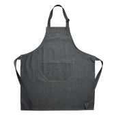 Denim halterschort 85x75 cm - Denim