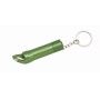 Aluminium LED-zaklamp/ flesopener TASK - groen