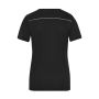 Ladies' Workwear T-Shirt - SOLID - - black - 4XL