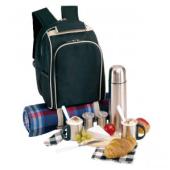 Luxe 600D polyester picknick rugzak COFFEE Luxe 600D polyester picknick rugzak COFFEE