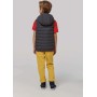 Bodywarmer met capuchon kids Marl Dark Grey 10/12 jaar