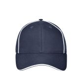 MB6234 6 Panel Workwear Cap - SOLID - - navy - one size