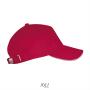 SOL'S Long Beach, Red/White, One size