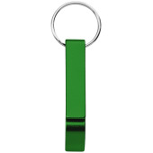 Tao bottle and can opener keychain - Green