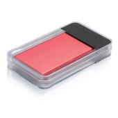 4.000 mAh dunne powerbank, rood, wit