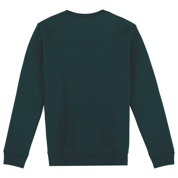 Ecologische uniseks sweater met ronde hals Amazon Green Heather S