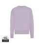 Iqoniq Kruger relaxed recycled cotton crew neck, lavender (XS)