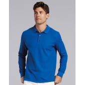 Premium Cotton Adult Double Piqué Polo LS Premium Cotton Adult Double Piqué Polo LS