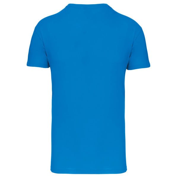 Heren-t-shirt BIO150IC V-hals Tropical Blue XXL