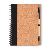 SONORA PLUSCORK - Kurk notitieboek met pen