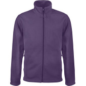Men's microfleece zip jacket Purple 4XL