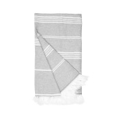 Recycled Hamam Towel - Ash Grey