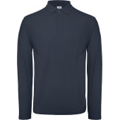 ID.001 Men's long-sleeve polo shirt Navy XXL