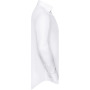 Long-sleeved herringbone shirt White / Silver / Convoy Grey 3XL