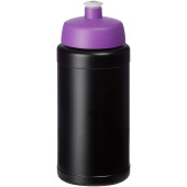 Baseline 500 ml recycled sport bottle - Purple