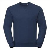 RUS Authentic Melange Sweat, Ocean Melange, XS