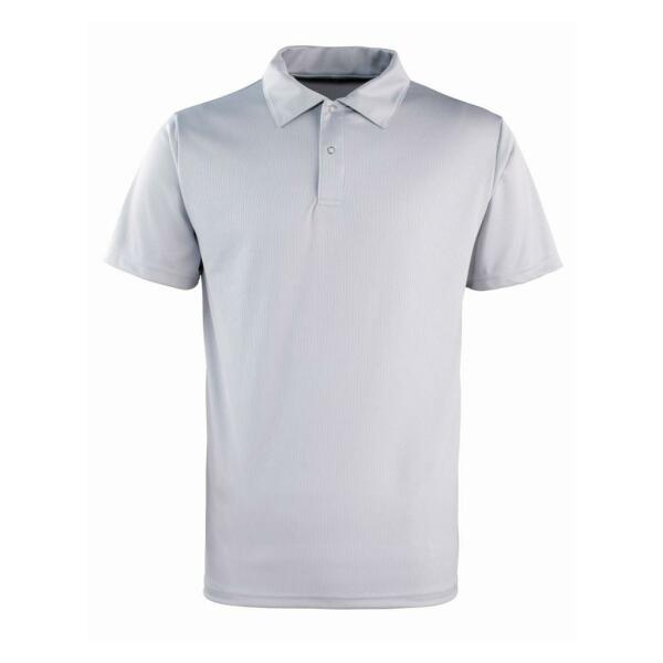 Coolchecker® Stud Piqué Polo Shirt, Silver, XXL, Premier