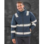 Recycled Ripstop Padded Safety Jacket - Navy Blue - 2XL