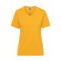 Ladies' BIO Workwear T-Shirt - gold-yellow - XS