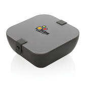 PP lunchbox vierkant, antraciet