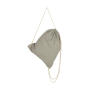Cotton Drawstring Backpack - Light Grey - One Size