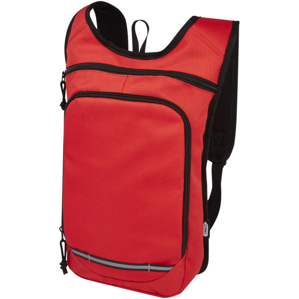Trails GRS RPET outdoor backpack 6.5L - Red