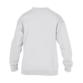 Heavyweight Blend Youth Crew Neck - White - XS (104/110)