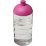 H2O Active® Bop 500 ml dome lid sport bottle - Transparent/Pink