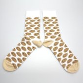 Paar sokken 36/40, materiaal bamboe, all-over geweven in maximaal 6 kleuren